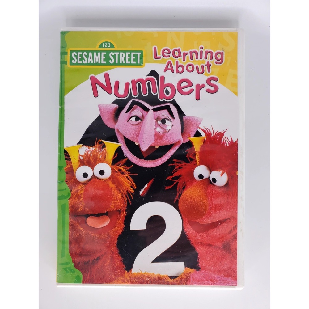 Vintage * Sesame Street * Learning About Numbers * DVD * 2004
